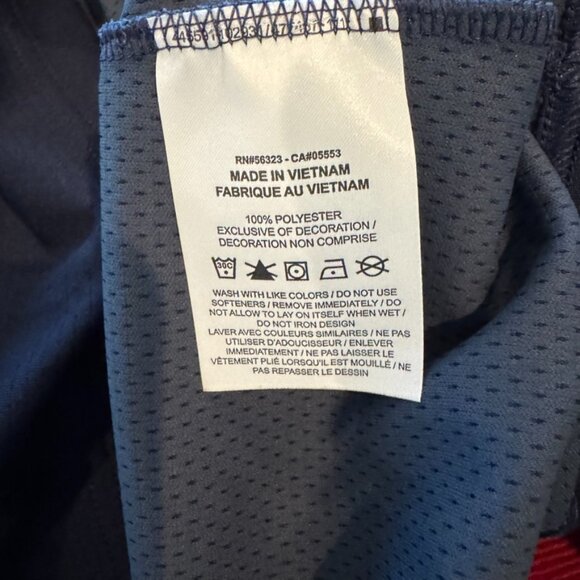 Nike Dri-Fit University of Houston Cougars Quarter Zip Women’s Large Navy UofH - Picture 7 of 8